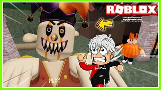 TERNYATA ADA BADUT HALOWEEN  HIDUNGNYA BULAT!!! ROBLOX MIKOCIL