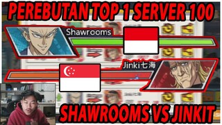 🔥🔥BATTLE PALING PANAS!! SHAWROOMS VERSUS JINKIT (KING SERVER 100) - ONE PUNCH MAN:The Strongest