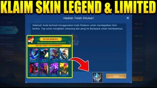 EVENT SKIN LEGEND & LIMITED GRATIS CUMA MODAL LOGIN TIAP HARI DARI MY IM3 BELEDUG INDONESIA | MLBB