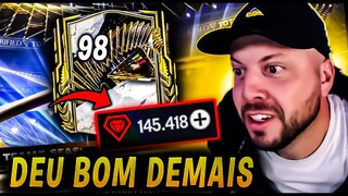 TORREI TUDO!!! 145 MIL JOIAS nos PACK OPEN fc MOBILE! 24! TRANSFERÊNCIA de TREINO chegando!!