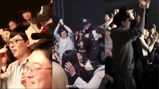 Yoo Jae Suk And Lee Kwang Soo Funny Cheering At Kim Jong Kook's First Solo Concert in 9 years