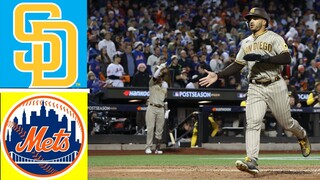 Padres vs Mets Highlight Full HD 09-Oct-2022 | MLB Post Season Game3 - Part 3