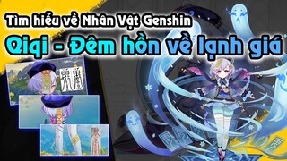 Qiqi - Nghiên cứu về thiết kế Nhân Vật | Tìm hiểu nhân vật Genshin Impact