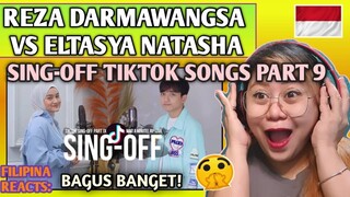 REZA DARMAWANGSA VX ELTASYA NATASHA - SING-OFF TIKTOK SONGS PART 9 // FILIPINA REACTS