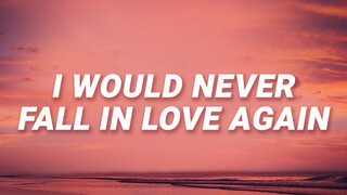 Stephen Sanchez - I would never fall in love again (Until I Found You) (Lyrics)