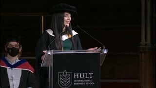 MBA Graduation Speech - Fiorella Sanchez - HULT - Class of 2021