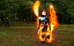 【𝟒𝐊 𝟔𝟎Frame】การแสดงครั้งแรกของ Kamen Rider Ultra Fox Water Pipe Thruster