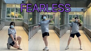 กระโดดขึ้นไปบนทางเดินแล้วคว้า FEARLESS ของ LESSERAFIM