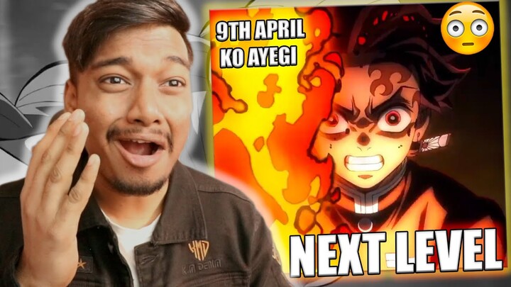 YES!! Demon Slayer Season 3 is Releasing on 9th April New Trailer (HINDI)