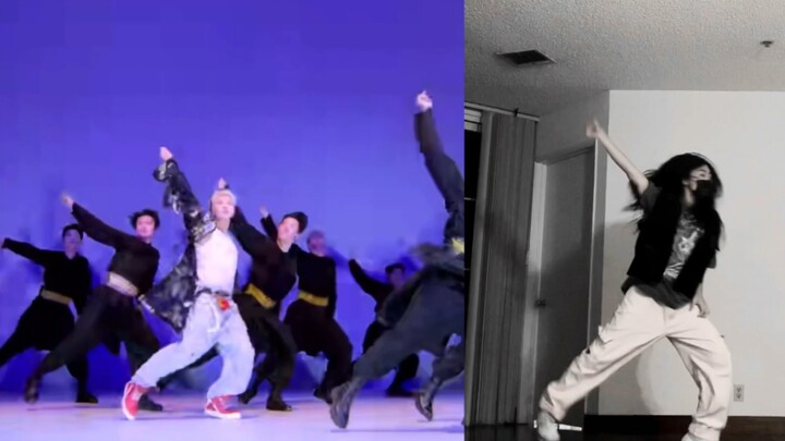 [Quick remake + same screen comparison] Probably the fastest Hoshi Quan Sunyoung Tiger dance remake 