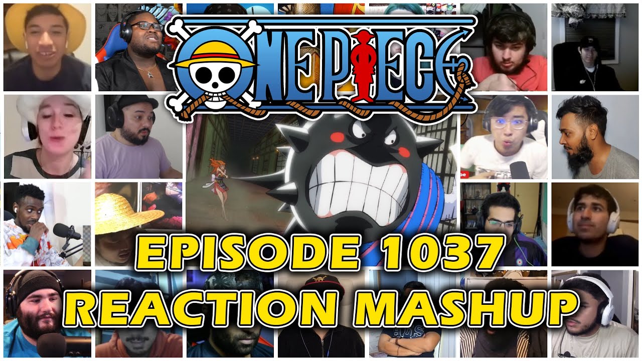 ONE PIECE EPISODE 1037 REACTION - BiliBili