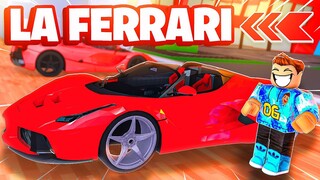 I BOUGHT A $4,000,000 FERRARI LA FERRARI APERTA IN ROBLOX DRIVE CITY!!!