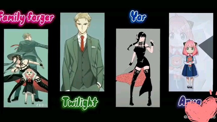 nama anime nya spy x family