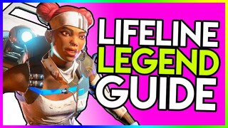 LIFELINE FULL CHARACTER GUIDE - Apex Legends Character Overview (Abilities, Lore + More!)