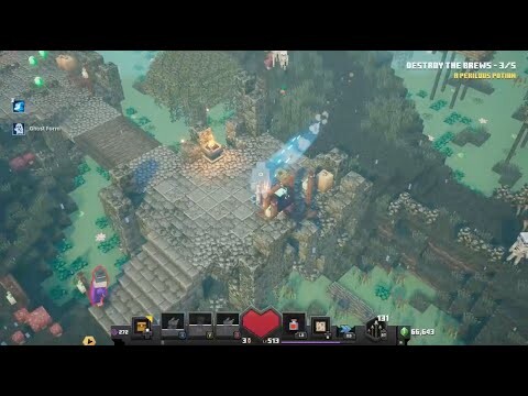 Soggy Swamp in Under 3 Minutes (Minecraft Dungeons)