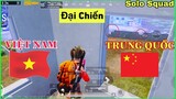 PUBG Mobile | Đại Chiến Erangel - VIỆT NAM vs TRUNG QUỐC - Solo Squad Căng Thẳng | NhâmHNTV