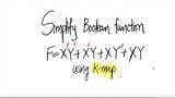 logic [k map]: Simplify Boolean function F=X'Y'+X'Y+XY'+XY'