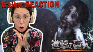 LEVI NO | Attack On Titan | SEASON 4 PART 2 Trailer | REACTION