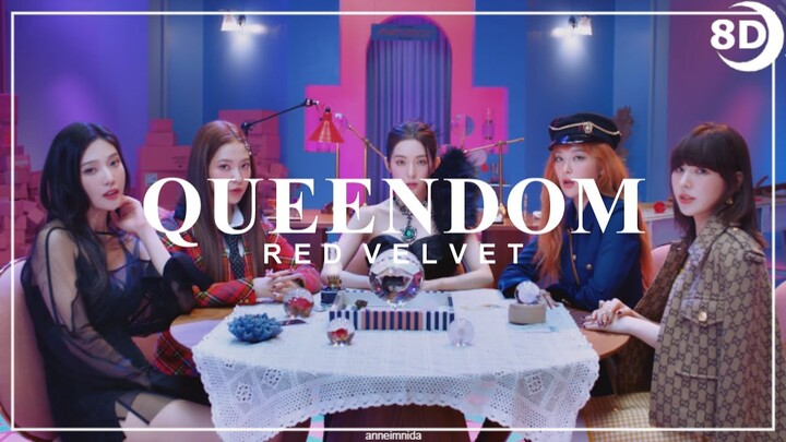 [8D] Red Velvet ë ˆë“œë²¨ë²³ 'Queendom'| BASS BOOSTED CONCERT EFFECT | USE HEADPHONES ðŸŽ§