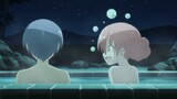 Tsukasa and Nasa Bathing Together — Tonikaku Kawai S2