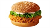 Tantangan makan Burger Krispi KFC dalam satu suap!
