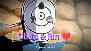 Obito & Rin💔