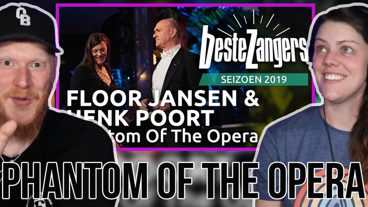 COUPLE React to Floor Jansen & Henk Poort - Phantom Of The Opera | OFFICE BLOKE DAVE