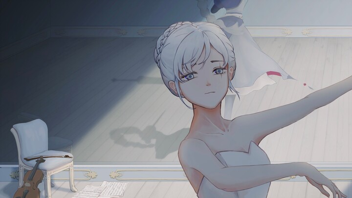 "Setelah salju putih, musim dingin yang dingin - saya di cermin (Weiss Xue Ni)" [RWBY/Weiss Schnee/X