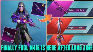 OMG 😱 Finally Fool M416 Back | The Fool M416 Crate Opening BGMI | Full Maxout Fool M416 Level 7