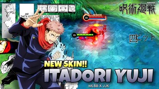 Skin Itadori Yuji diremake🤔, efek cursed technique nya keren banget 🔥‼️