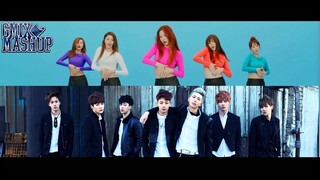 BTS X EXID - Boy In Up & Down Luv (Mashup)