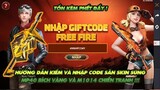 Free Fire| Hướng dẫn kiếm và  Dùng thử code săn Mp40 bích vàng và M1014 chế tác