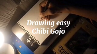 Drawing CEasy Chibi Gojo