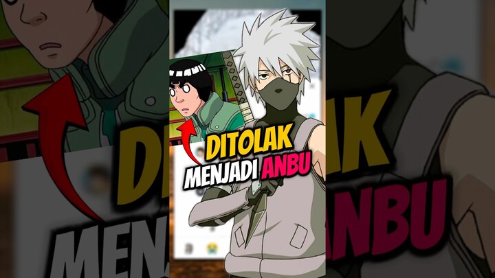 Shinobi Kuat Yang Ditolak Menjadi Anbu🗿 #naruto #anime #reviewanime