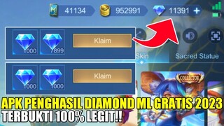 APK PENGHASIL DIAMOND MOBILE LEGENDS GRATIS 2023!! Cara mendapatkan diamond gratis mobile legends