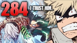 Deku 100% vs Shigaraki + Bakugo Feelings Reveal (mha 284)