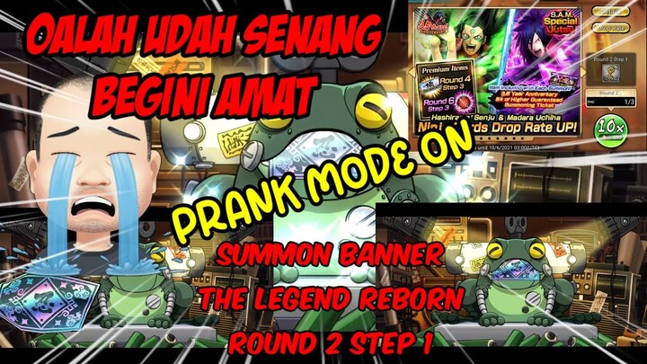 NXB NV || OALAH PRANK LAGI, PRANK LAGI • SUMMON BANNER LEGEND REBORN ROUND 2 STEP 1 • #umarhusni