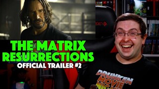 REACTION! The Matrix Resurrections Trailer #2 - Keanu Reeves Movie 2021