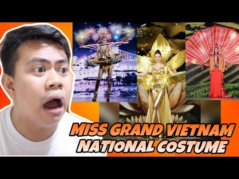 ATEBANG REACTION | MISS GRAND VIETNAM 2022 NATIONAL COSTUME COMPETITION #mgi2022