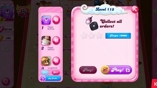 CANDY CRUSH SAGA LEVEL 113 (NEW VERSION)