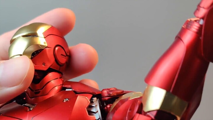 Review pertama Migu 1/7 alloy Iron Man mk3 dengan harga 1,399 yuan