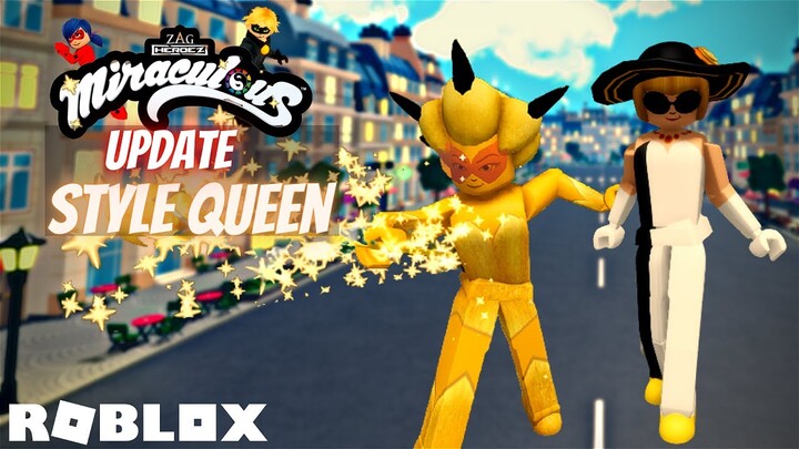 Style Queen  Miraculous Update | Roblox Role Play
