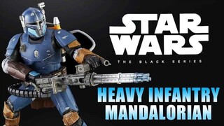 UNBOXING - Star Wars Black Series Heavy Infantry Mandalorian