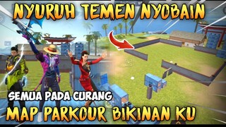 NYOBAIN MAP PARKOUR BUATAN SENDIRI❗TEMEN GUA PADA CURANG COK🔥