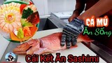 Cá Mú Đỏ Ăn Sống Sashimi Ngon Nhức Nách|| Món Ngon Mỗi Ngày || Thành Đồng vlog