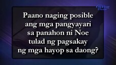 Paano naging posible ang mga pangyayari sa panahon ni Noe tulad ng pagsakay ng mga hayop sa daong