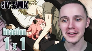 ANYA IS THE CUTEST!!! | SPY x FAMILY Season 1 Episode 1 Reaction