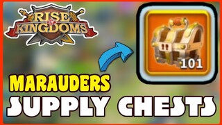 Opening 101 kingdom supply chests | Rise of kingdoms