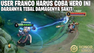 PRO PLAYER FRANCO HARUS COBA HERO INI - DAMAGE HOOK NYA GAK NGOTAK! ZHONG KUI HONOR OF KINGS