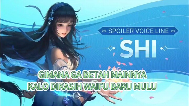 SPOILER VOICELINE HERO TERBRU DI HOK " SHI "